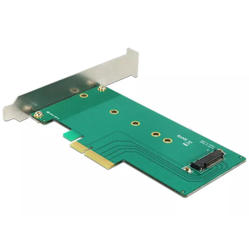 Delock PCI Express x4 plokštė į 1 x vidinį NVMe M.2 Key M 110 mm - žemo profilio formatas