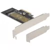 Delock PCI Express x4 plokštė į 1 x vidinį NVMe M.2 Key M 80 mm - žemo profilio formatas 90047