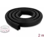 Delock PE putų apsauginis kraštų profilis 35 x 12 mm, 2 m, juodas 18486