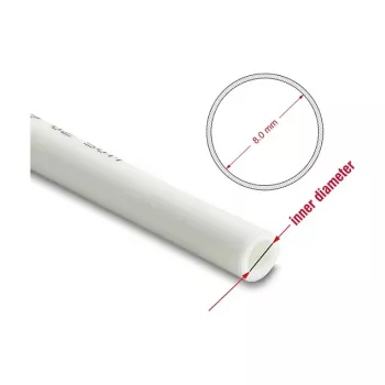 DELOCK pneumatinė žarna 12 x 8 mm 50 m ritė balta