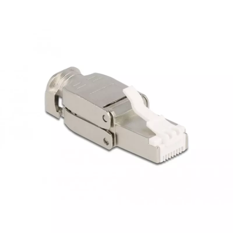 Delock RJ45 jungtis Cat.6A STP, montuojama be įrankių vietoje, 86927