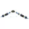 Delock RJ45 moterų į RJ45 moterų Cat.6 mova su M23 x 1,5 mm sriegiu, 90° kampu, IP68 dulkėms ir vandeniui atspari, juoda