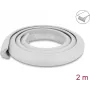 Delock lipni putų apsauginė briaunų juosta 35 x 13 mm, 2 m, pilka 18489