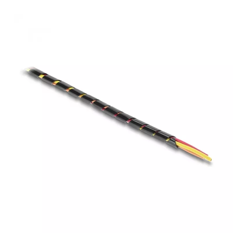 Delock Spiralinis kabelių vamzdis 6 mm skersmuo 10 m juodas