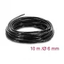Delock Spiralinis kabelių vamzdis 6 mm skersmuo 10 m juodas