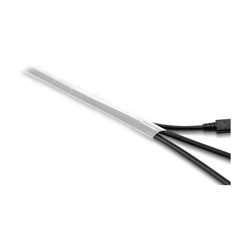Delock spiralinis kabelių apvyniojimas 15 mm skersmuo 10 m permatomas