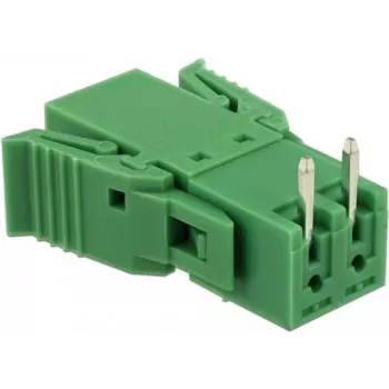 Delock gnybtų blokų rinkinys PCB 2 kontaktų 3,81 mm žingsniu horizontalus 65952