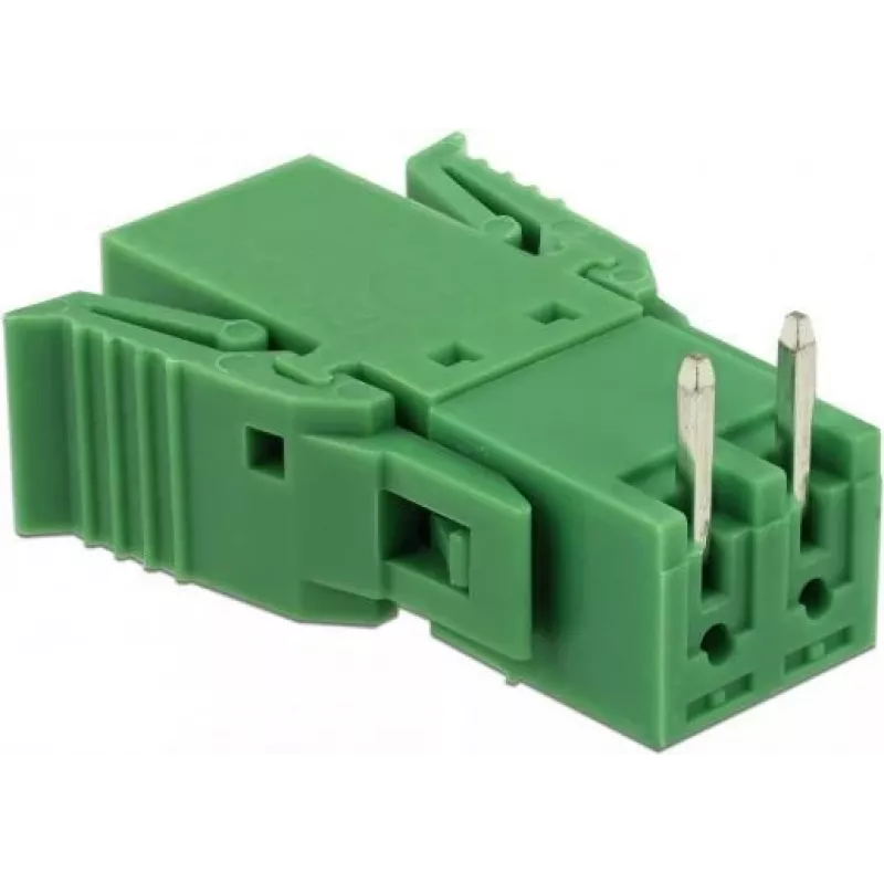 Delock gnybtų blokų rinkinys PCB 2 kontaktų 3,81 mm žingsniu horizontalus 65952