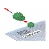 Delock gnybtų blokų rinkinys PCB 2 kontaktų 3,81 mm žingsniu horizontalus 65952
