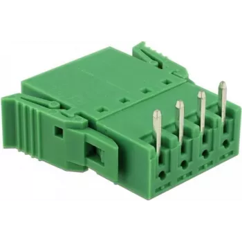Delock gnybtų blokų rinkinys PCB 4 kontaktų 3,81 mm žingsnio horizontalus (65954)