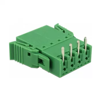Delock gnybtų blokų rinkinys PCB 4 kontaktų 3,81 mm žingsnio horizontalus (65954)