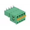 Delock gnybtų blokų rinkinys PCB 4 kontaktų 5,08 mm žingsniu horizontalus 66506