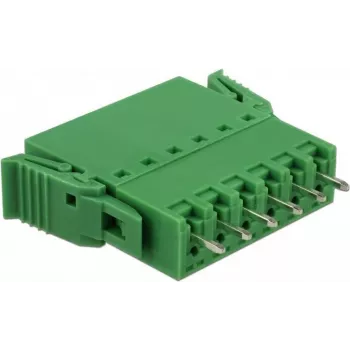 Delock gnybtų blokų rinkinys PCB 6 kontaktų 3,81 mm žingsniu vertikalus (65972)