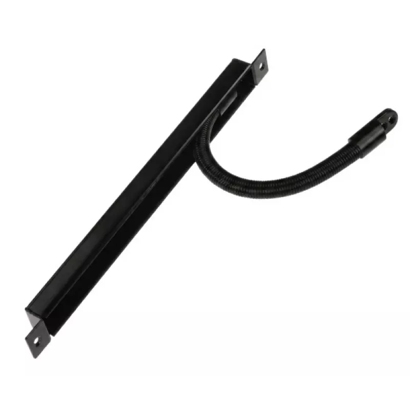 DELTA ATLO-KPS-21X262/SHEEL-S Įleidžiamas kabelių dangtelis, juodas, 262 mm