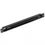 DELTA ATLO-KPS-21X262/SHEEL-S Įleidžiamas kabelių dangtelis, juodas, 262 mm
