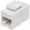 DELTA Keystone modulis FX-RJ45-G/RJ45-G Cat.6 UTP RJ45 moteriškas į RJ45 moterišką movą, pilka