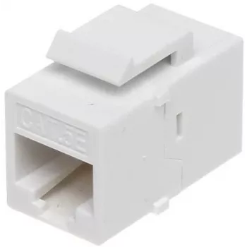 DELTA Keystone modulis FX-RJ45-G/RJ45-G Cat.6 UTP RJ45 moteriškas į RJ45 moterišką movą, pilka