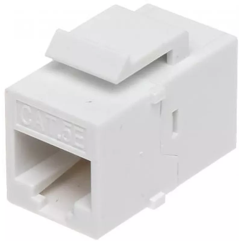 DELTA Keystone modulis FX-RJ45-G/RJ45-G Cat.6 UTP RJ45 moteriškas į RJ45 moterišką movą, pilka