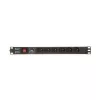 DELTA PD-6/R-SPD-1L maitinimo lizdas su apsauga nuo viršįtampių, 6 E tipo lizdai, 230V/10A, 1.5m laidas, juodas
