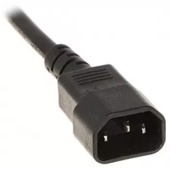 DELTA PD-8/R/IEC-N 8 lizdų 1U stovo PDU, IEC C13, 10A, 250V, juodas