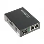 DELTA SPS-2P/1SFP pramoninis PoE+ jungiklis, 2 Gigabit RJ45 + 1 SFP, 60 W biudžetas, DIN bėgelis
