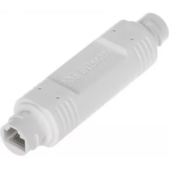 DELTA SPT-POE/1-POE-OUTDOOR-V2 lauko PoE prailgintuvas IP kameroms, IEEE 802.3af/at, 30W, IP67
