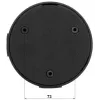 DELTA STG-PFA130-E jungiamasis dėžutė Dahua kupolinėms kameroms, sieninis/lubų tvirtinimas, aliuminis, juoda STG-PFA130-E(BLACK)