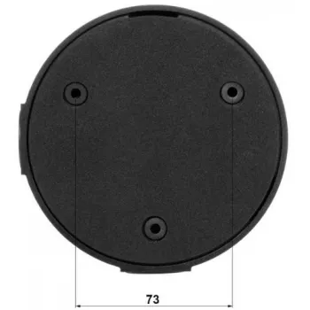 DELTA STG-PFA130-E jungiamasis dėžutė Dahua kupolinėms kameroms, sieninis/lubų tvirtinimas, aliuminis, juoda STG-PFA130-E(BLACK)