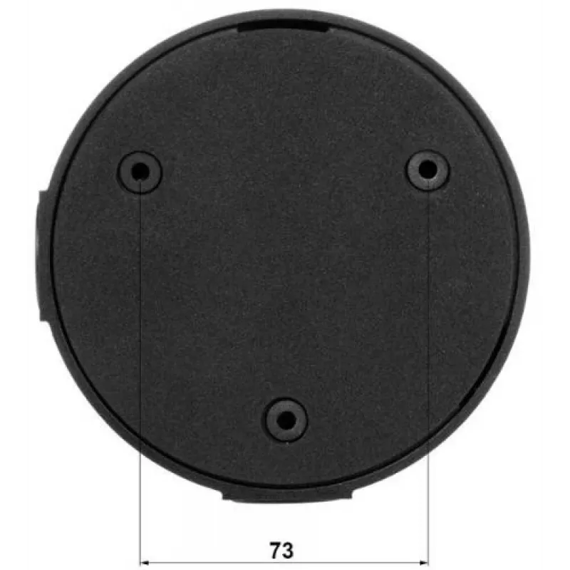DELTA STG-PFA130-E jungiamasis dėžutė Dahua kupolinėms kameroms, sieninis/lubų tvirtinimas, aliuminis, juoda STG-PFA130-E(BLACK)