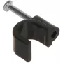 DELTA TRZ-7/100/B Cable Clamp Black 100 vnt.