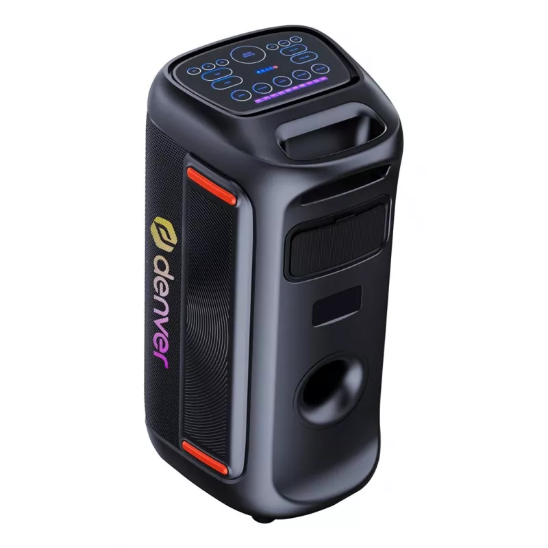 Denver BPS-370 Nešiojamas Bluetooth vakarėlių garsiakalbis 1000W PMPO