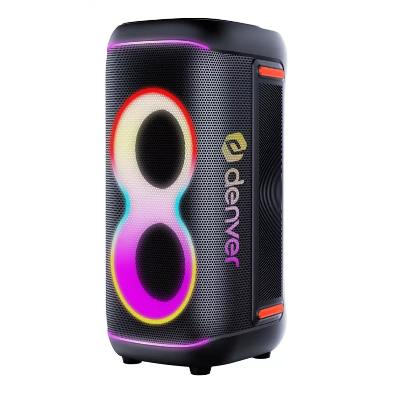 Denver BPS-370 Nešiojamas Bluetooth vakarėlių garsiakalbis 1000W PMPO