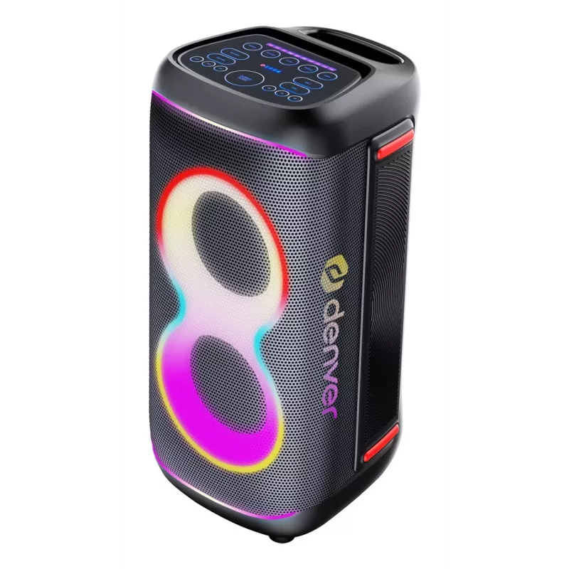 Denver BPS-370 Nešiojamas Bluetooth vakarėlių garsiakalbis 1000W PMPO