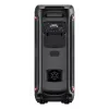 Denver BPS-470 Bluetooth Party Speaker su karaoke, 2000W PMPO, 20W RMS, LED šviesomis, FM radiju, TWS, mikrofonu, juoda
