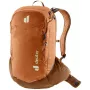 DEUTER Attack 16 Mocha-Pecan Unisex Cycling Backpack with Back Protector