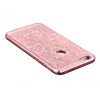 Devia Apple iPhone 7 Baroque su Swarovski Rose Gold užpakalinis dangtelis