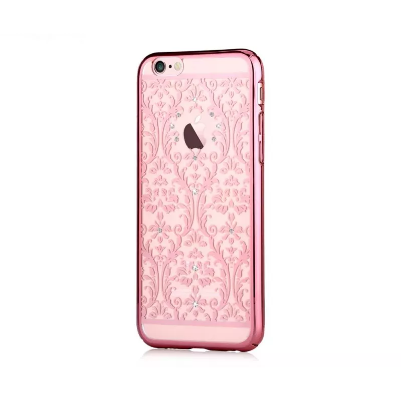 Devia Apple iPhone 7 Baroque su Swarovski Rose Gold užpakalinis dangtelis