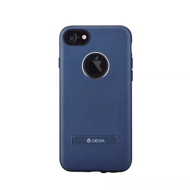 Devia Apple iPhone 7 iView Blue Flip Case with Smart View Window and Stand