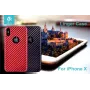 Devia Apple iPhone X LINGER Dėklas Raudonas