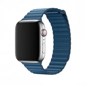 Devia Apple Watch 40mm / 38mm Strap Elegant Leather Loop - Juoda