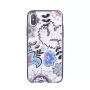 DEVIA Crystal Bloosom Case, skirtas Apple iPhone X / XS - sidabrinis