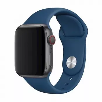 DEVIA Deluxe Sport Strap, skirtas Apple Watch 38mm/40mm – mėlyna