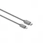 Devia Gracious USB-C į Lightning laidas 1m pilkas