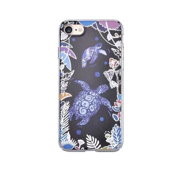 Devia Luxy Turtle Back Cover, skirta Apple iPhone 7 Plus / 8 Plus - permatoma su blizgučiais