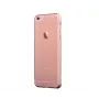 Devia Naked Series itin plonas permatomas matinis galinis dangtelis, skirtas Apple iPhone 7 / 8 - rožinis auksas
