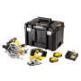 DEWALT 18V kombinuotas rinkinys DCK2012P2T (DCS570 + DCS334) 2x5.0Ah