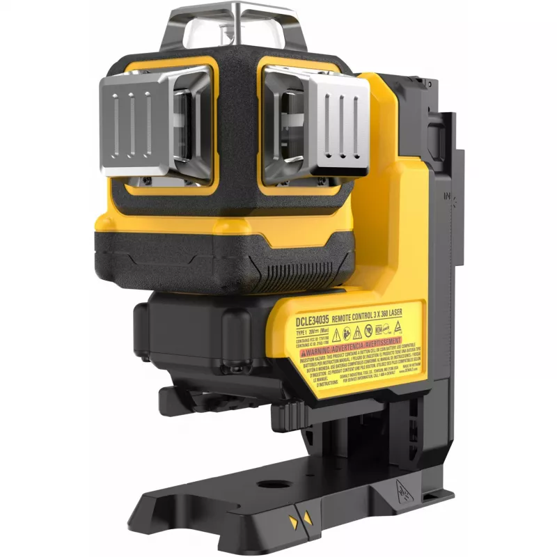 DEWALT 18V XR 3x360 Green Remote Control Laser