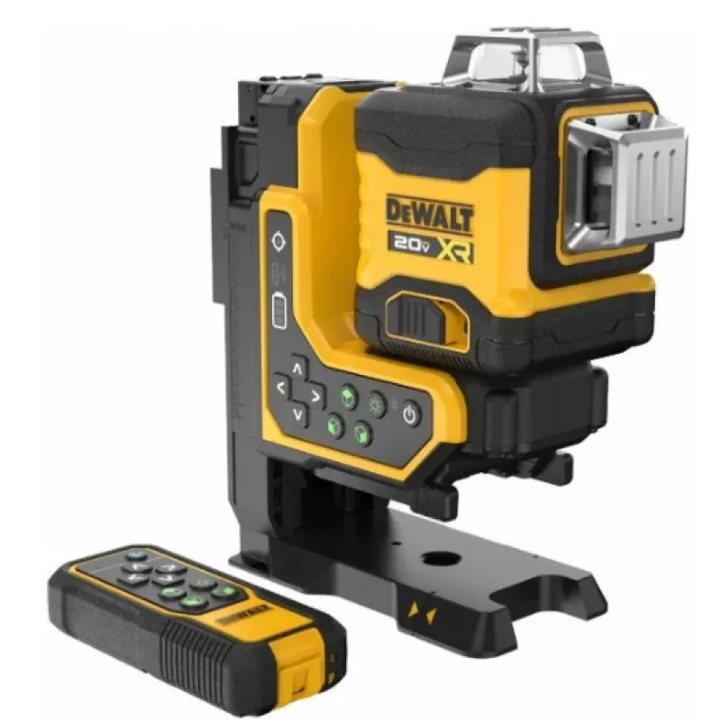 DEWALT 18V XR 3x360 Green Remote Control Laser