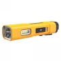 DEWALT BD-DCL183 LED žibintuvėlis 1300 liumenų, IPX4 atsparus purslams, aviacinės klasės aliuminis, juodas