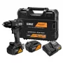 DEWALT DCD86MM2T-QW 18V XR bešepetėlis plaktukinis gręžtuvas-suktuvas su 2x4Ah baterijomis